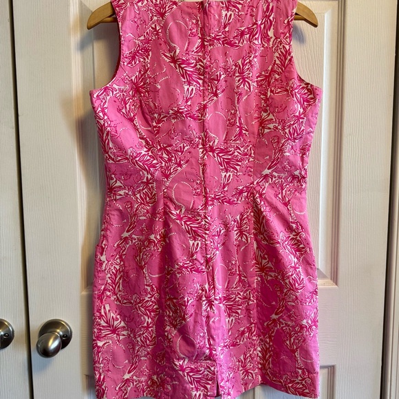 Vintage Lilly Pulitzer Kangaroo Jumping Jack Shift Dress | Size 10 - Picture 3 of 4